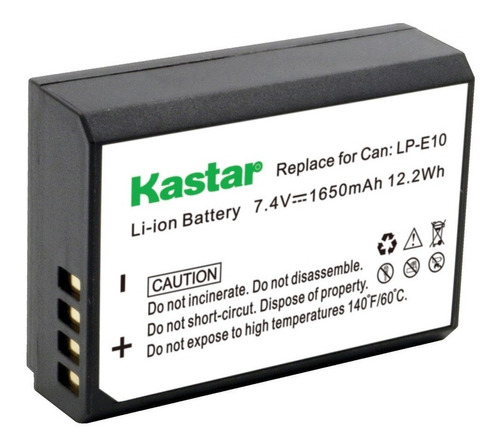 Batería Kastar Lp-e10 P/ Canon T3 T5 T6 1100d 1200d