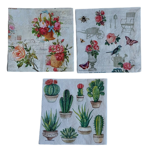 Servilletas De Papel Decoupage