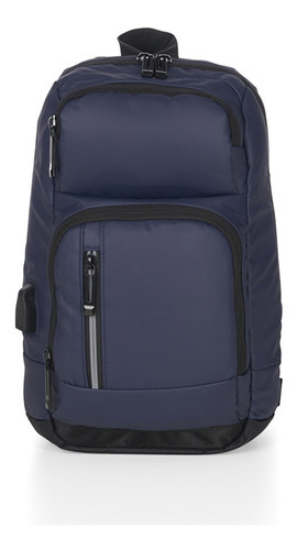 Bolsa Bag Pequena Masculino Couro Tiracolo Transversal Ombro Cor Azul