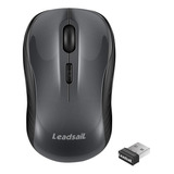 Leadsail Ratón Inalámbrico Silencioso 2.4g Usb Ratón Ratón 4