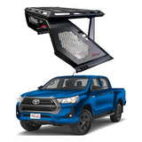 Roll Bar Bronx Fb Negro C/rack De Carga Toyota Hilux 15-23