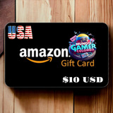 Tarjeta Amazon 10 Usd Región Usa (entrega Inmediata)