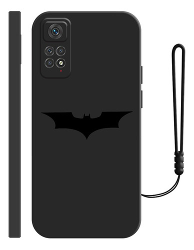 Carcasa Silicona De Batman Murciélago Para Xiaomi + Correas
