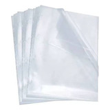 Saco Plastico Envelope 0.20 24x33 A4 Ofício Sem Furos 100un