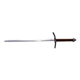 Espada Longa Two Hands Medieval Aço Carbon Forjada  Templar 