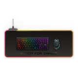 Mouse Pad Gamer Rgb Esg P5 80x30 Energy Sistem - Crazygames Color Negro