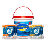 Cloro P/ Piscina 10kg +3 Barrilha 2kg +3 Sulfato 2kg