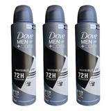 Pack X 3 Desodorante Dove Men Invisible Dry 72 Hora