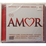 Cd Amor 2cds Thalia Napoleon Dulce Chavez Flans Calo Nazario