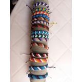 Oferta!!!! 10 Pulseras De Macramé