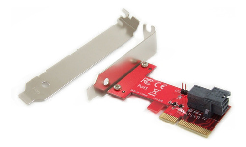 Tarjeta Adaptadora Host Ableconn Pexu2-131 Pci Express 3.0 X4 Con Conector Sff-8643 Mini-sas Hd 36pin Para Ssd Pcie-nvme