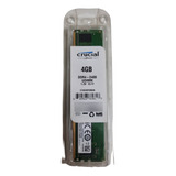 Memoria Ram Color Verde 4gb Crucial Ct4g4dfs824a Udimm