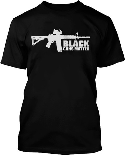 Camiseta Tiro Esportivo, Black Guns Matter, Cac, Blackhop