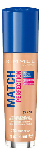 Base De Maquillaje Rimmel London Match Perfection Match Perfection