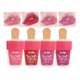 Lip Gloss Brillo De Labios Con Glitter Heladito