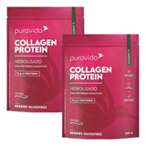 Kit 2x Colágeno Protein Pura Vida - Collagen Verisol - 450g Sabor Berries