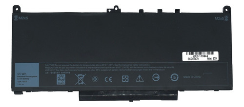 Pila Para Dell Latitude E7270 E7470 J60j5 R1v85 242wd 0mc34y