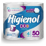 Higienol Duo Doble Hoja / Pack X 10 = 40 Rollos