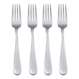 Oneida Flight Everyday Flatware Dinner Forks, Set Of 4