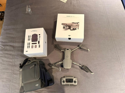 Drone Dji Mavic 2 Pro + Fly More Kit Gris 3 Baterías