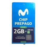 Pack X 150 Unidades Chip Movistar Prepago