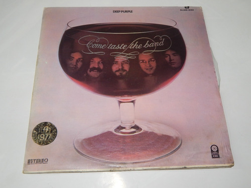 Deep Purple Lp Vinyl Acetato Come Taste Led Zeppelin Dist0