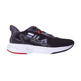 Zapatillas Fila Racer Wings Color Negro/grafito/rojo - Adulto 43 Ar