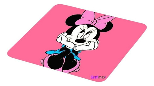  Mousepad Liso 21x17 Cm Minnie Mouse Grafimax