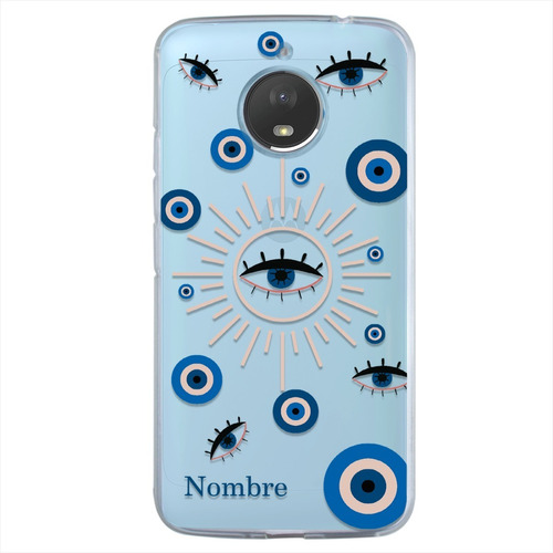 Funda Para Motorola Ojo Turco Personalizada Con Nombre