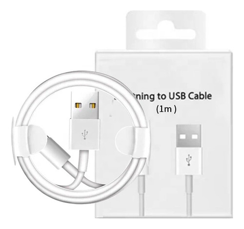 Cable Cargador Para iPhone 6 6plus 7plus 8plus 8 5 5s Xs Se 