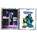 Pack Monsters Inc. 1 Y 2 En Blu-ray 3d Original 