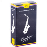 2 Palhetas P/sax Alto Tradicional Nº1,5 Original Vandoren