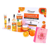 Kit Cuidado Facial Completo Vitamina C Ácido Hialur - Disaar