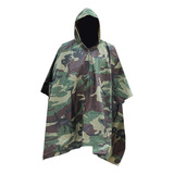 Jjj Poncho De Camping Camuflaje Impermeable Capa Tienda