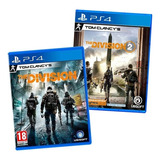  Kit 2 Jogos Tom Clancy's The Division E The Division 2 