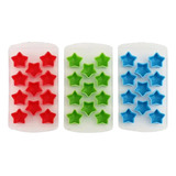 Set X3 Cubeteras Hieleras Silicona Con Formas 