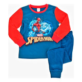 Pijama Polar Spiderman Talla 8 Color Azul 30777