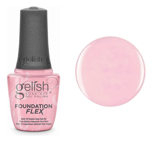 Rubber Light Nude Gelish Base Gel Foundation Flex 15 Ml