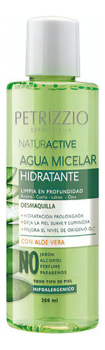Agua Micelar Aloe Vera 200 Ml Petrizzio