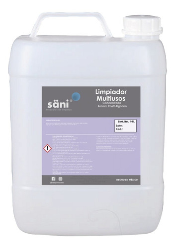 Concentrado Limpiador Multiusos 10 L