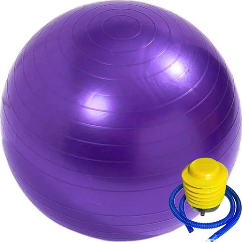 Bola Suiça Para Exercício Pilates Yoga Gestante Bomba Encher