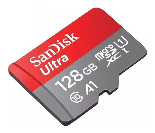 Cartão De Memória Sandisk Ultra Com Adaptador Sd 128gb