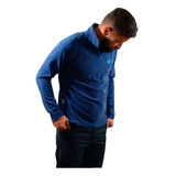 Buzo Micropolar Estilo Alpino Ea Mountain Polo Hombre