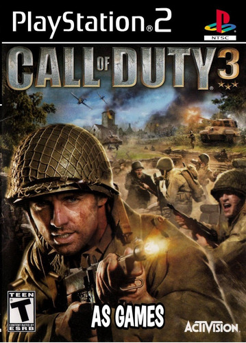 Jogo Call Of Duty 3 Ps2