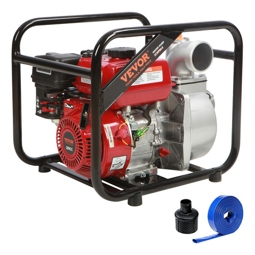 Vevor Motobomba Bomba De Agua A Gasolina 7hp 3 PuLG 265gpm