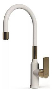 Vasser 25/2302.bg Agatha Cocina Mono White Y Gold Totos