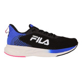 Zapatillas Fila Running Mujer Racer One M Neg-az-bco Cli