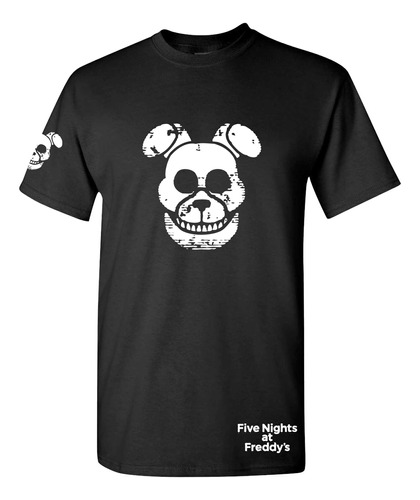 Camiseta Five Nights At Freddy's Fnaf Videojuegos Terror