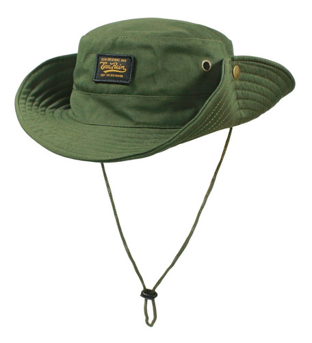 Sombrero Australiano Verde Ing Boonie Pesca Safari Eva Rain®