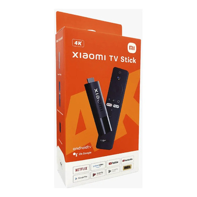 Xiaomi Mi TV Stick 4K Android Smart Controle de Voz Preto | Frete grátis
